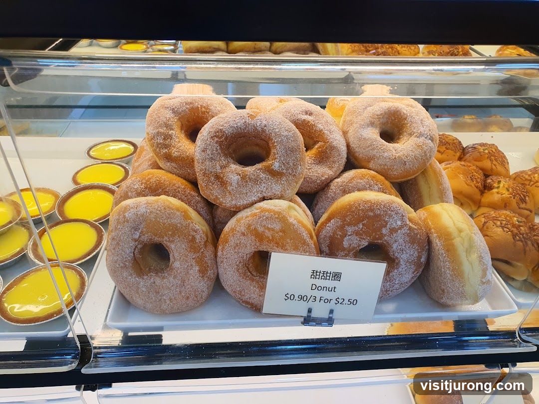 Donuts and Egg Tarts