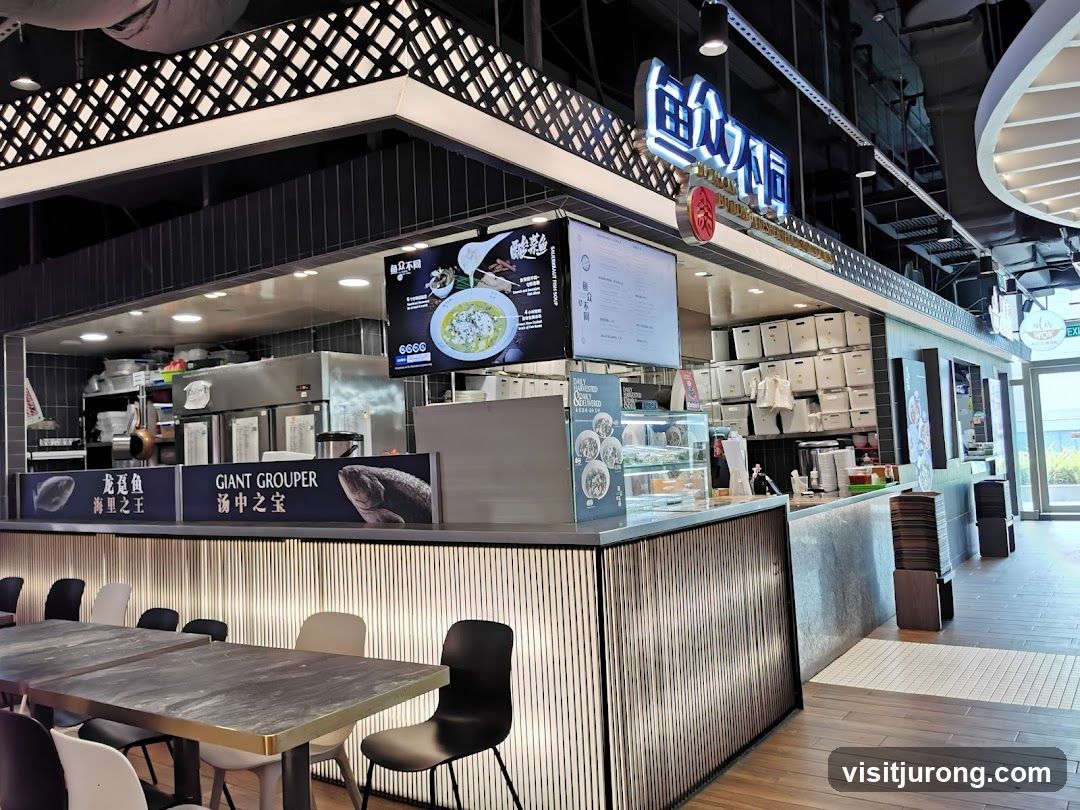 Fish Restaurant Counter