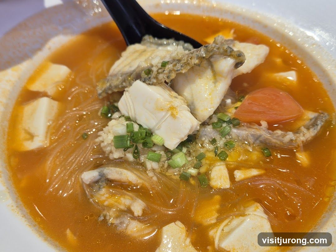 Fish Soup with Tofu and Noodles