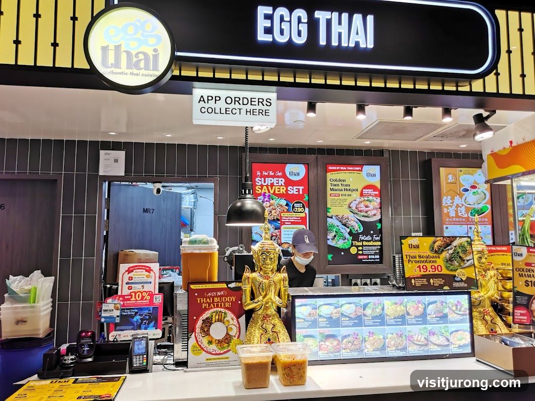 Egg Thai Food Stall
