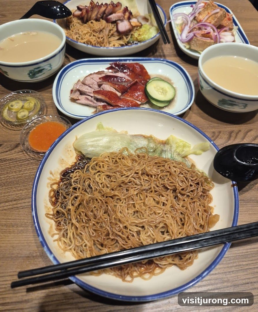 Noodles with Roasted Meats