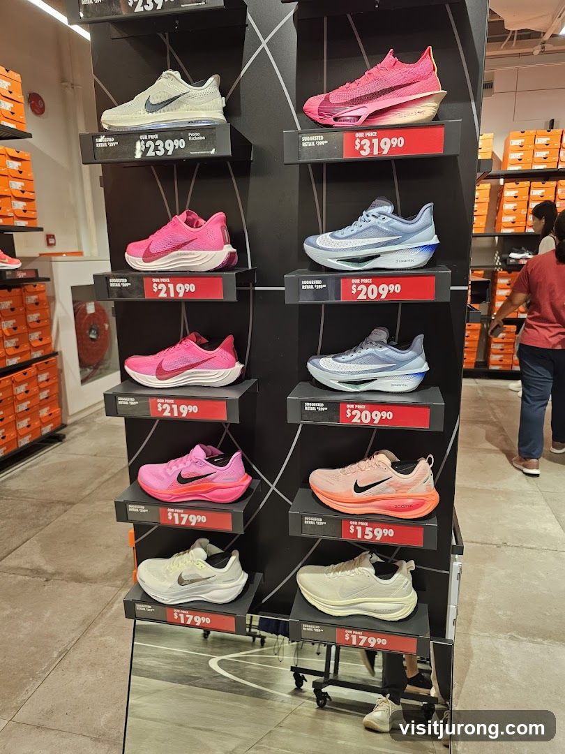 Nike Shoes Display