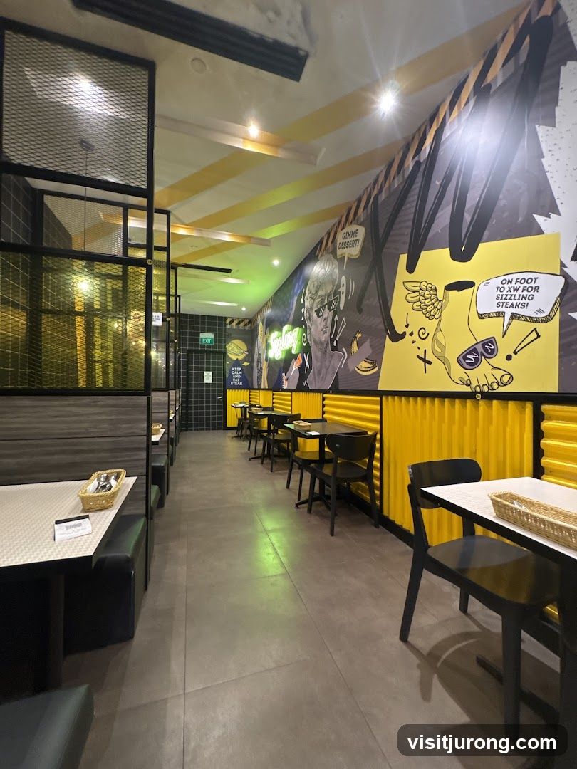 Restaurant Interior with Modern Decor