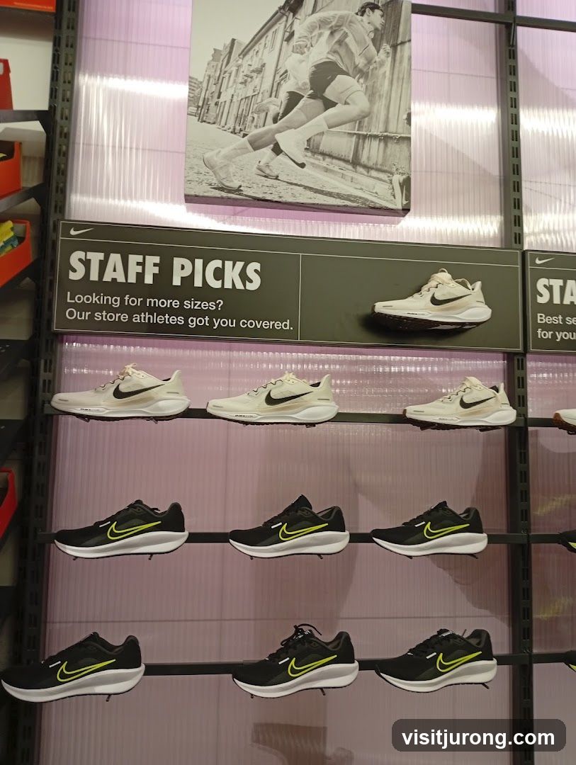 Nike Staff Picks Display