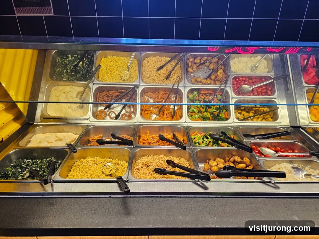 Buffet Food Display