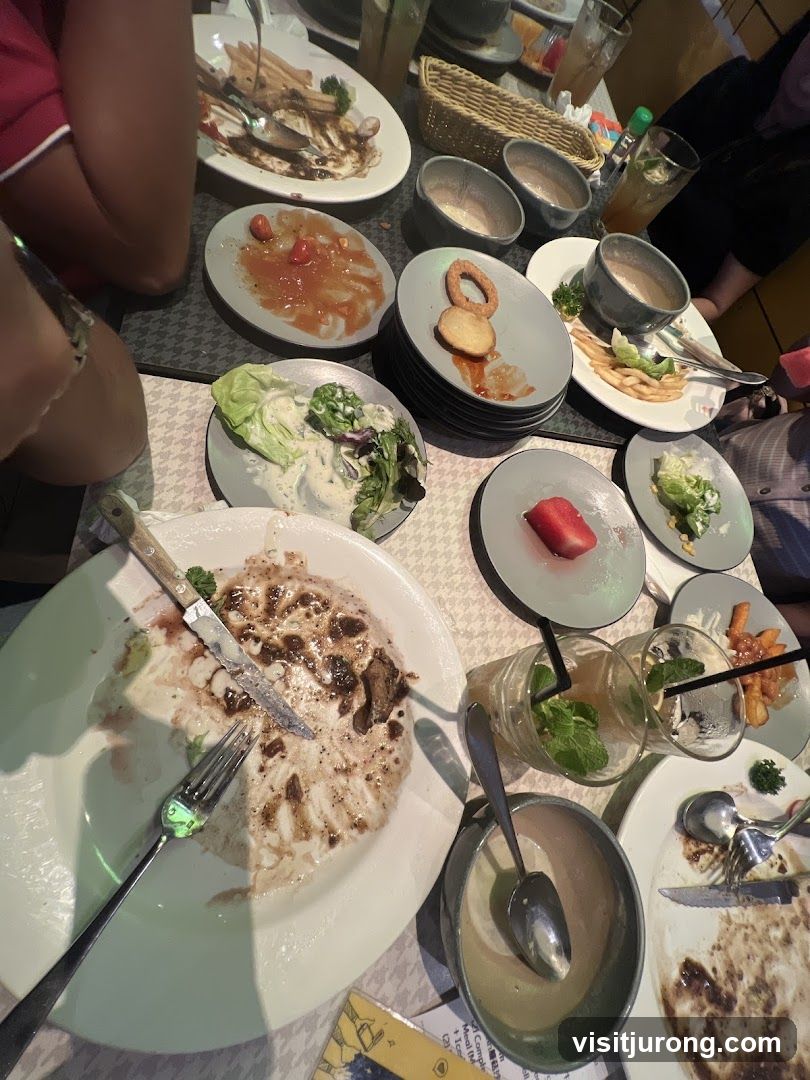 Messy Table After Meal