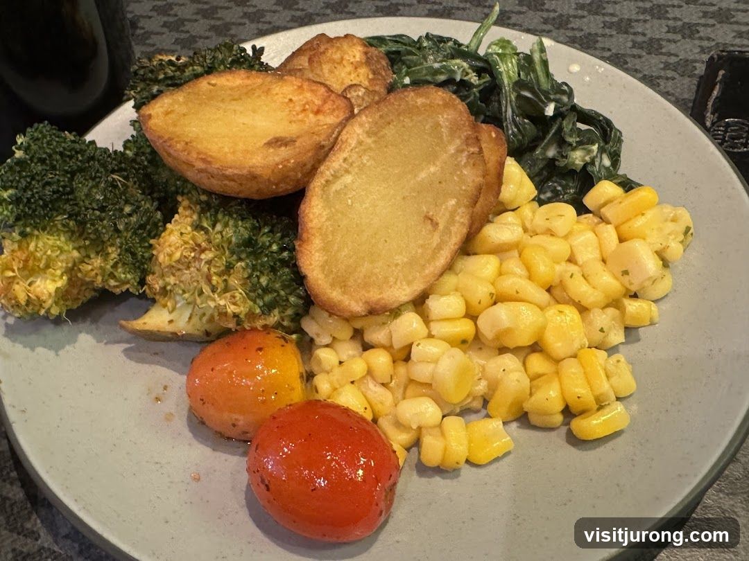 Plate of Roasted Vegetables