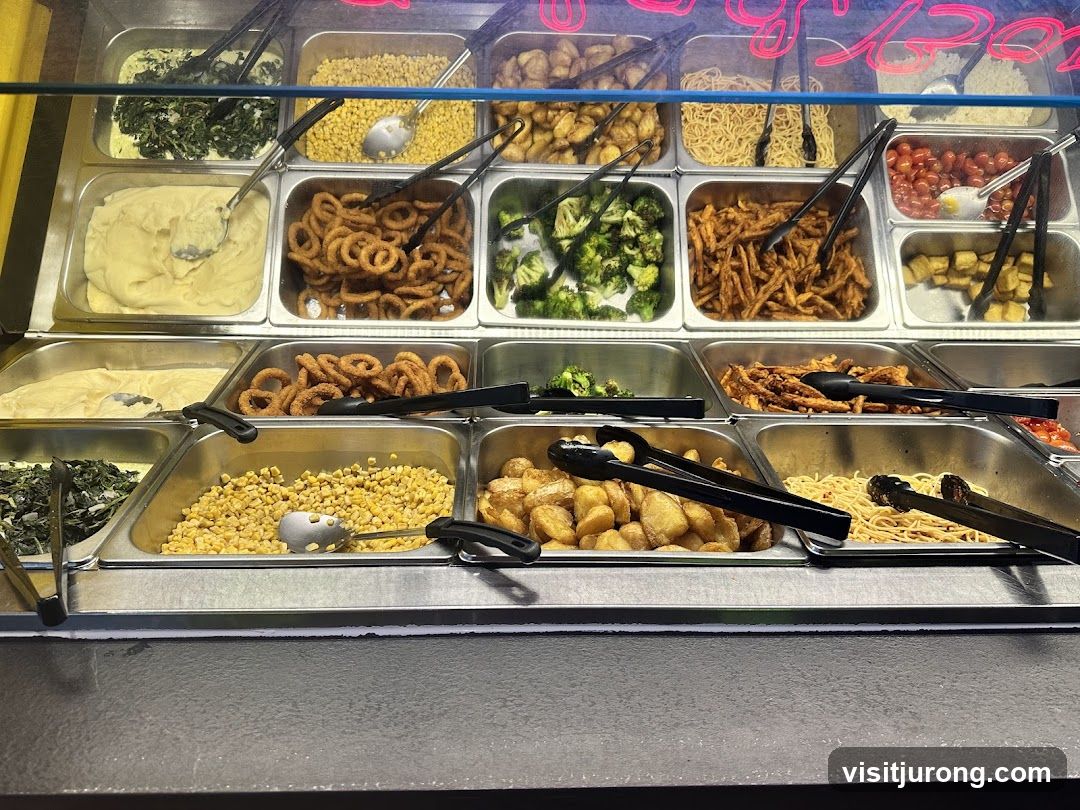 Buffet Food Display