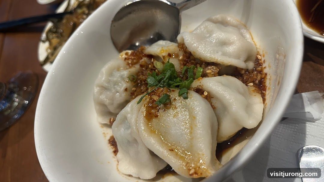 Dumplings with Sauce