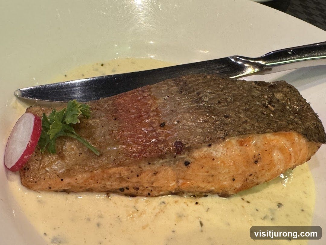 Salmon Fillet with Sauce