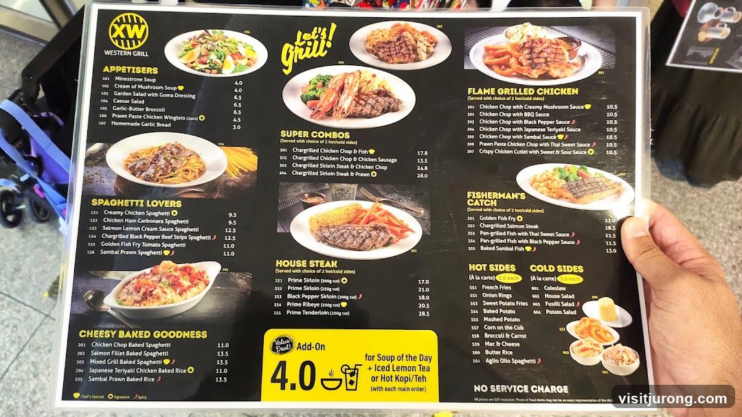 Western Grill Menu