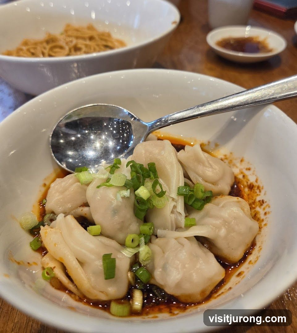 Spicy Wontons