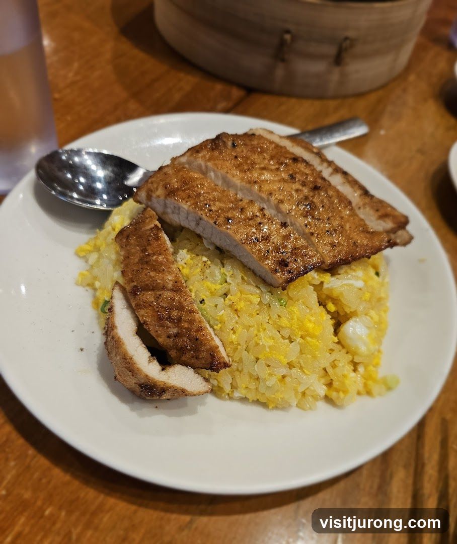 Pork Chop with Fried Rice