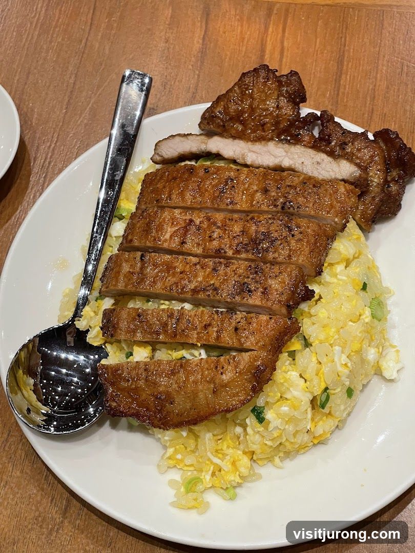 Pork Chop Fried Rice