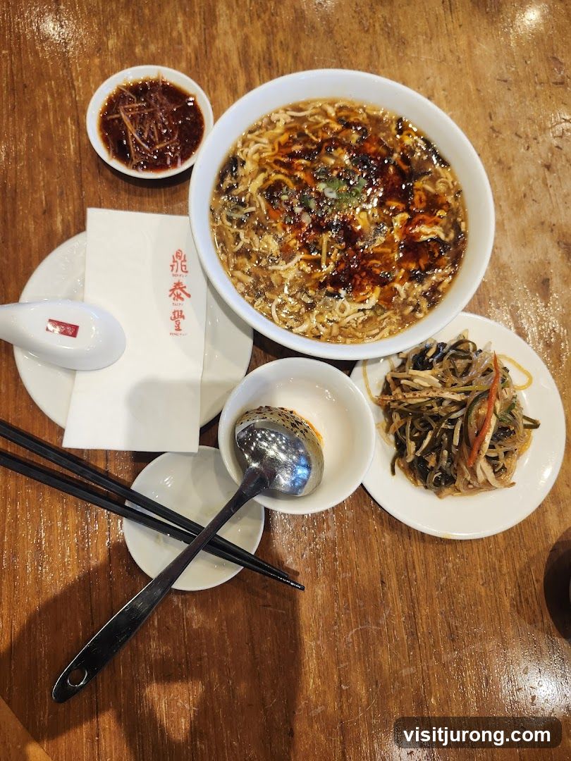 Noodle Soup and Side Dishes