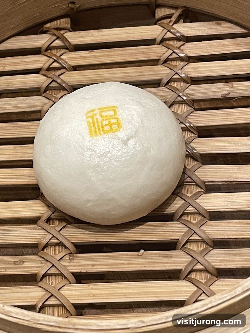 Steamed Bun with Chinese Character