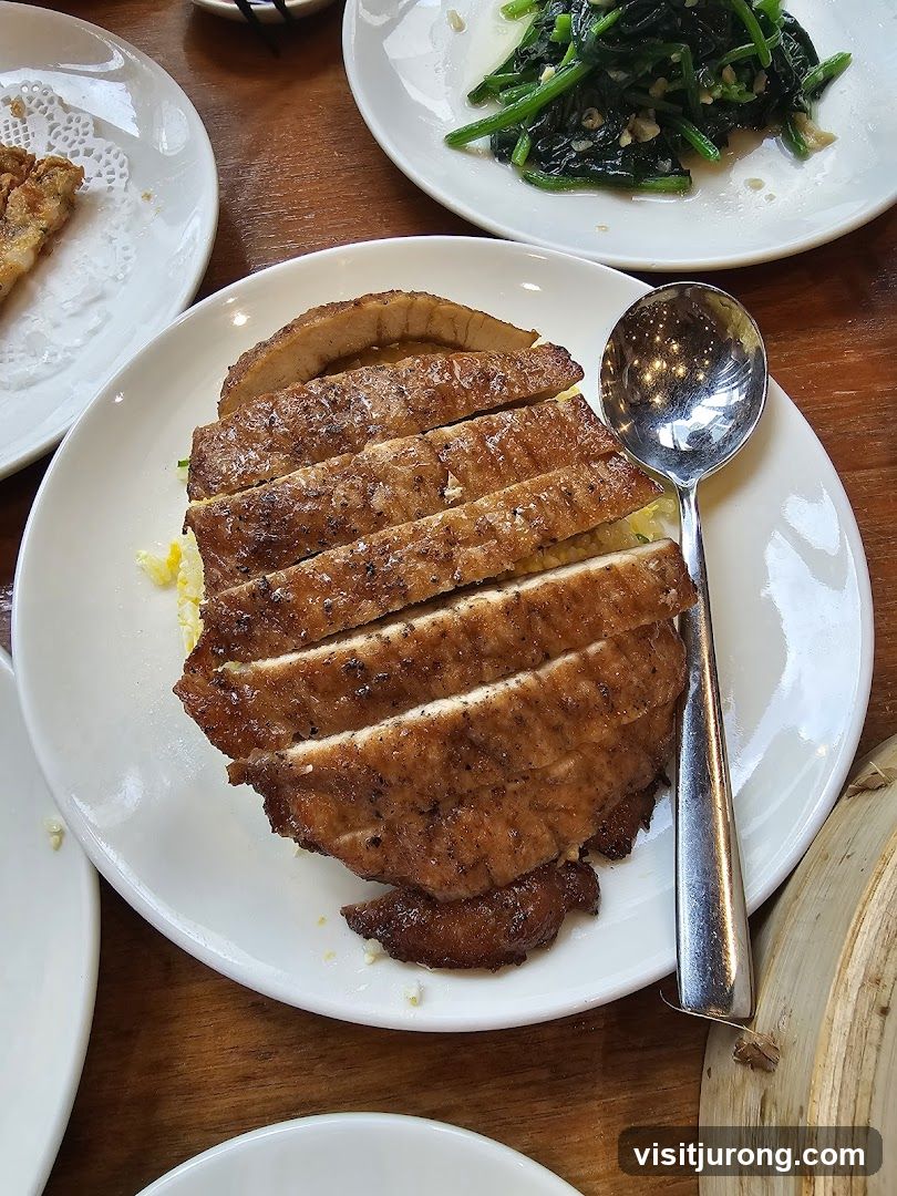 Sliced Pork with Rice
