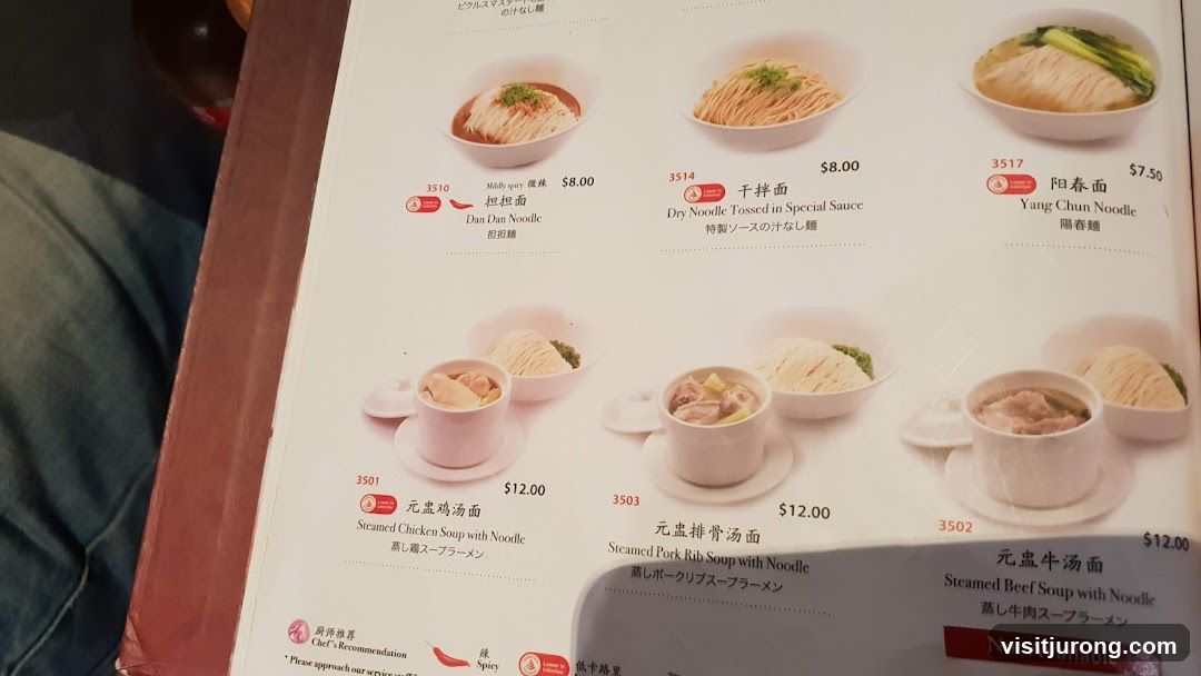 Menu Items