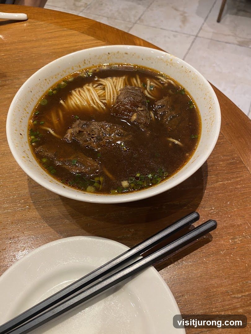 Beef noodle soup