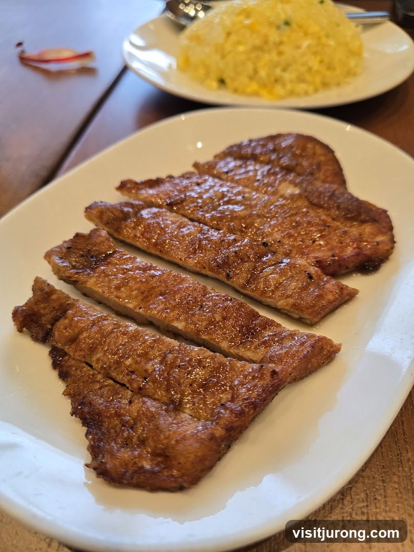 Pork Belly with Fried Rice