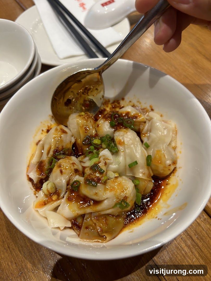 Spicy Wontons
