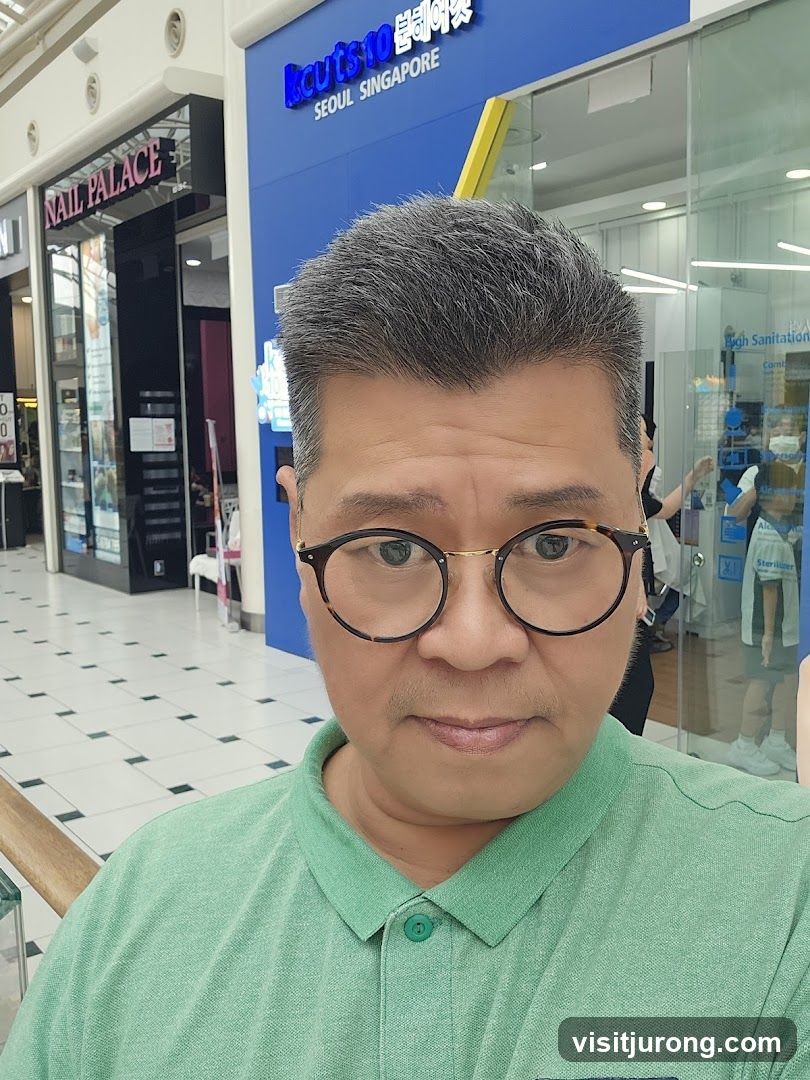 Man in Green Polo Shirt