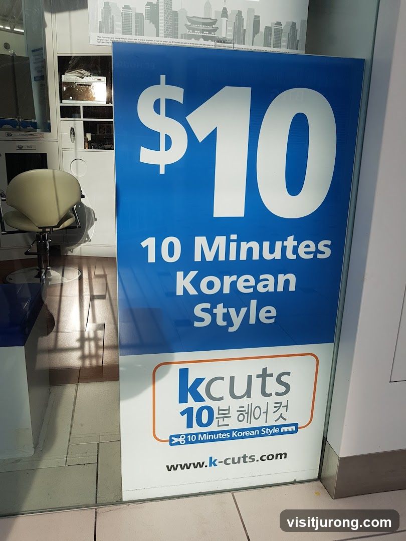 K-Cuts $10 Haircut Advertisement