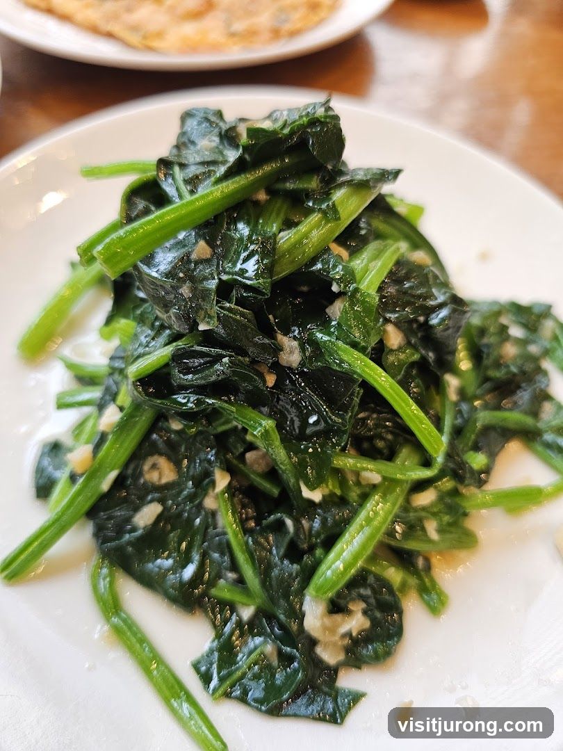 Garlic Spinach