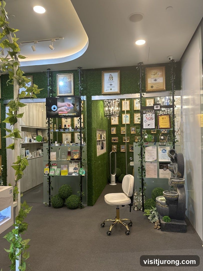 Interior of a beauty or wellness clinic