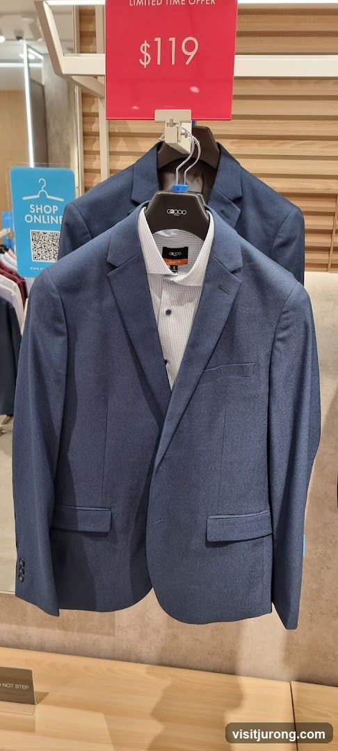 Men's Suit Display