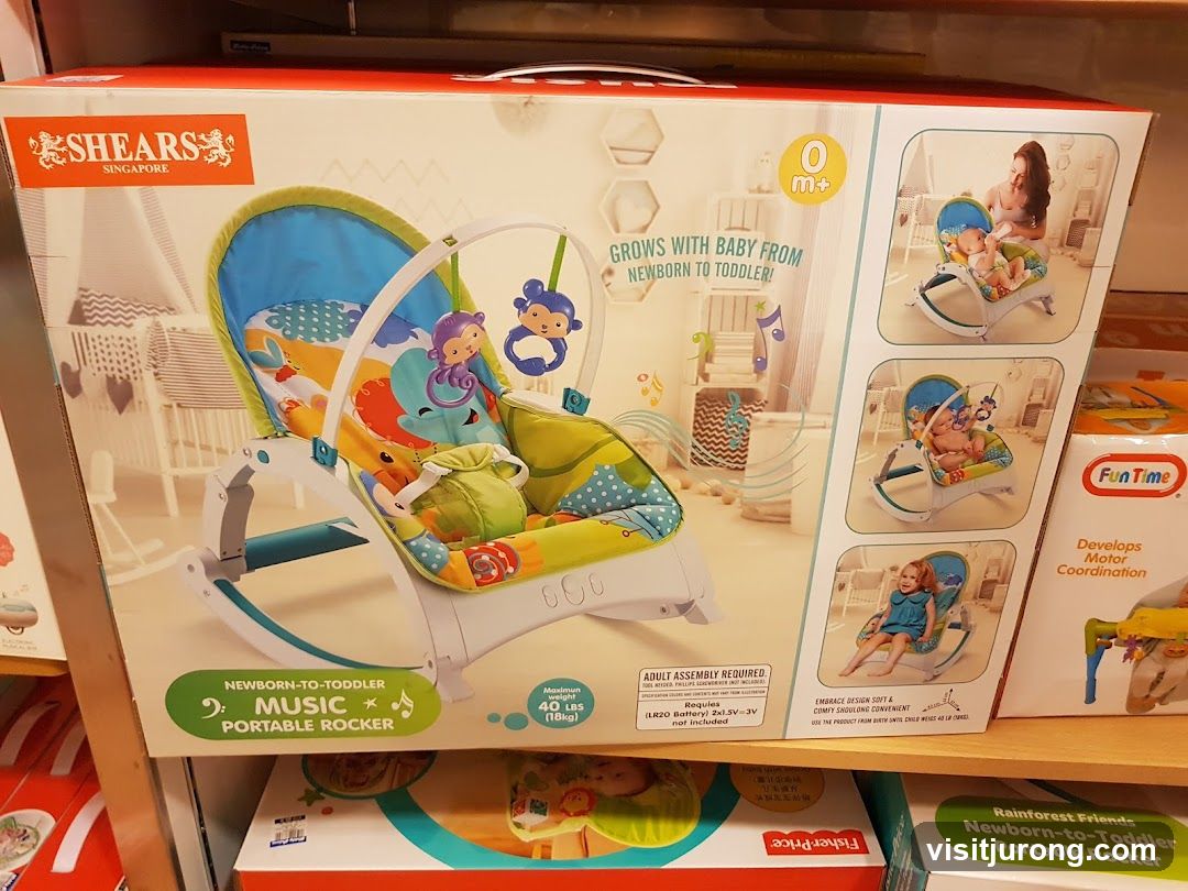 Shears Singapore Newborn-to-Toddler Music Portable Rocker