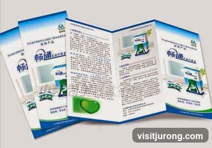 Brochure with product information