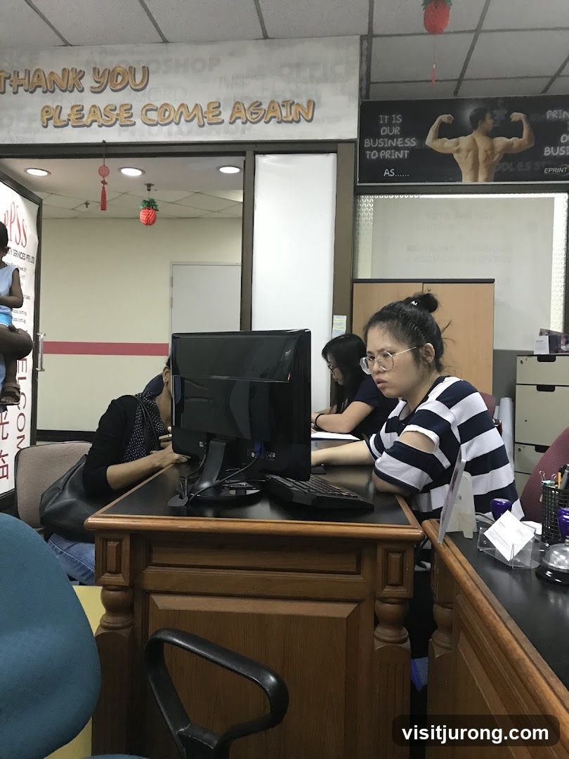 Office Interior with Staff