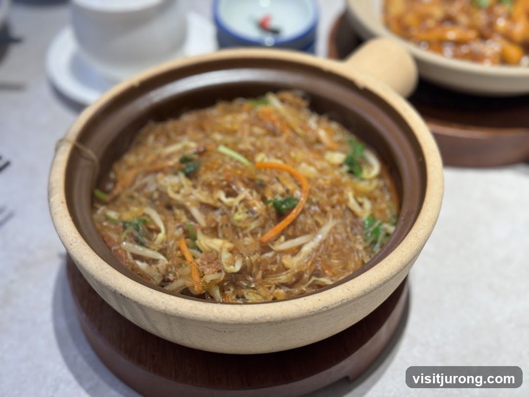 Noodle Dish in a Clay Pot