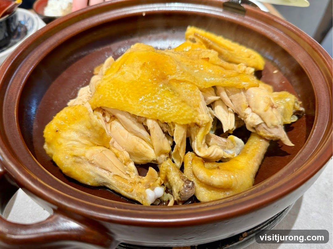 Steamed Chicken in Clay Pot