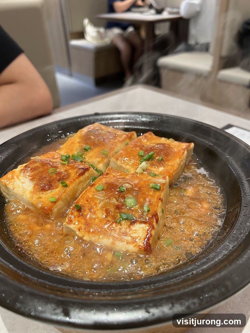Steamed Tofu Dish