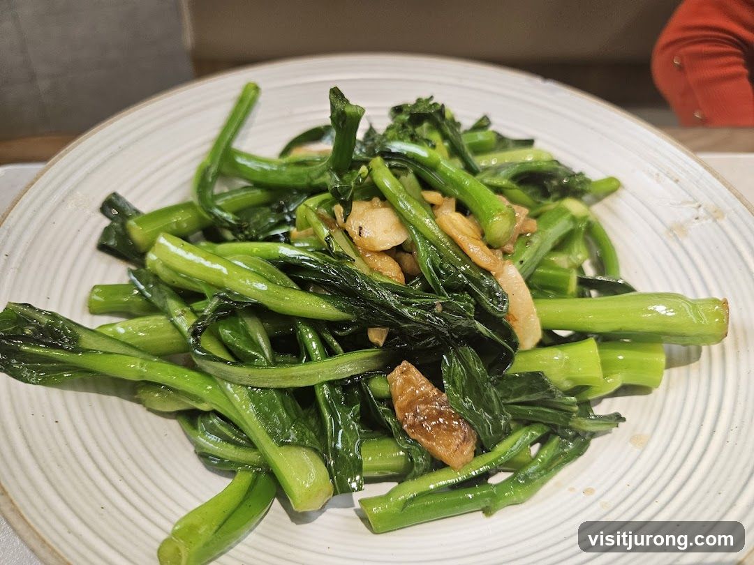 Stir-fried Gai Lan with Garlic
