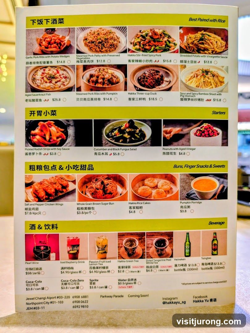 Hakka Cuisine Menu