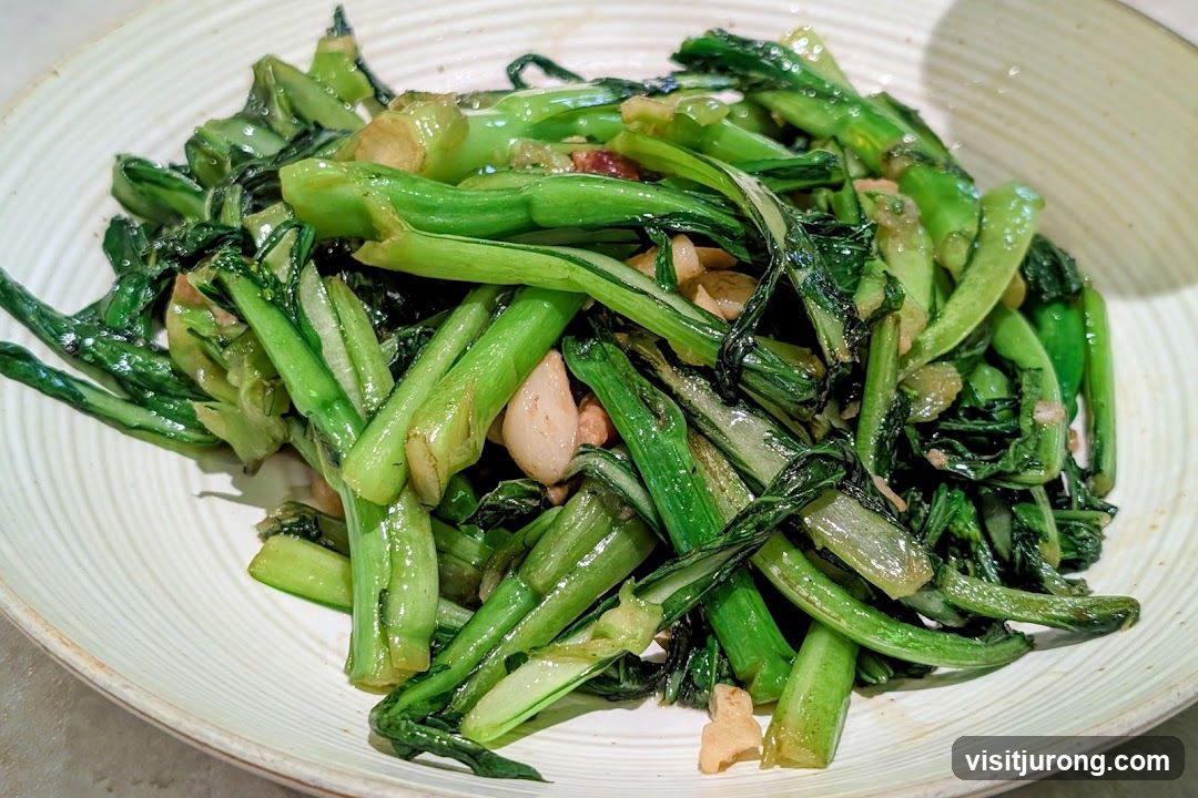 Stir-fried Greens with Garlic