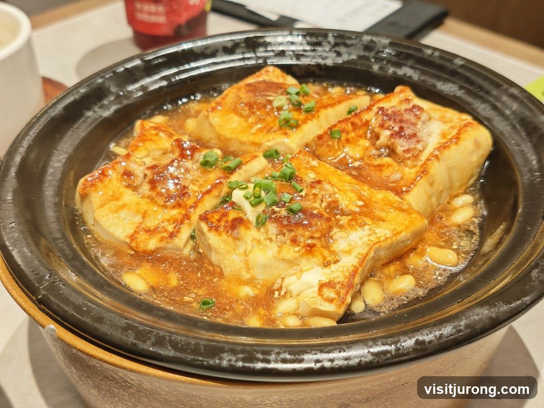 Braised Tofu Dish