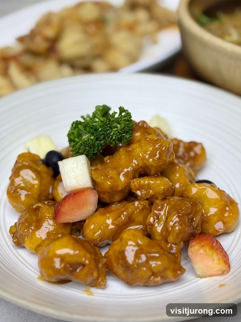 Sweet and Sour Chicken with Fruit