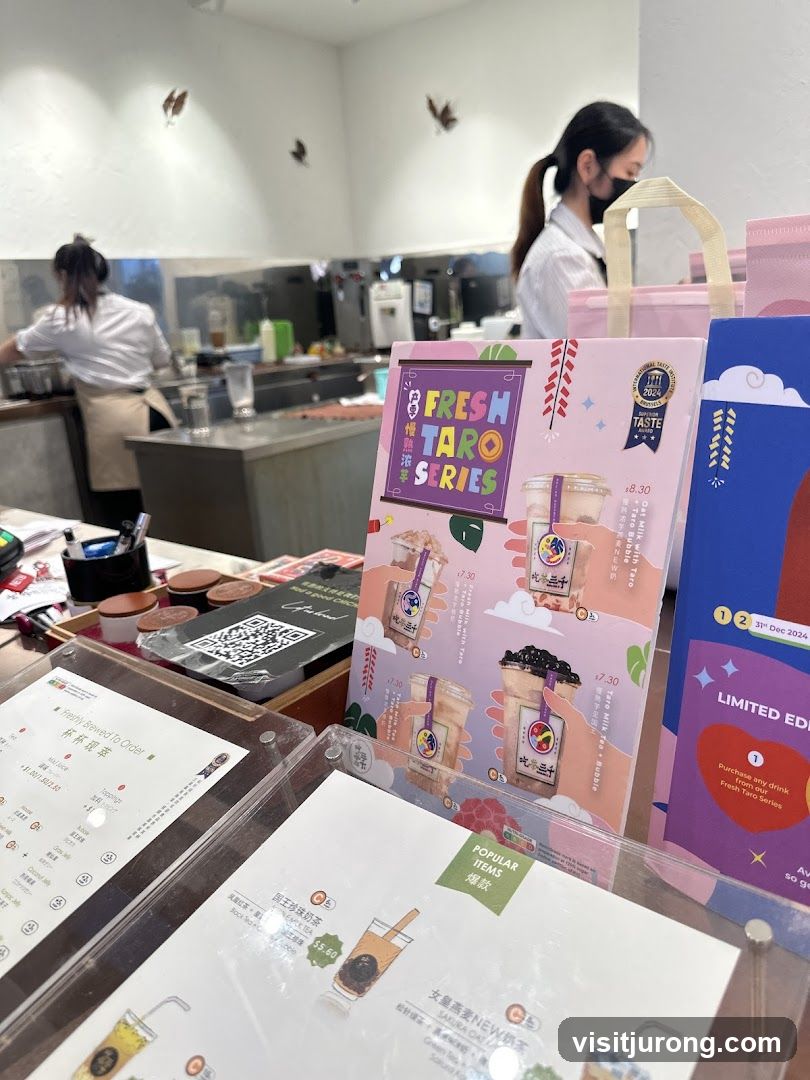 Bubble Tea Menu