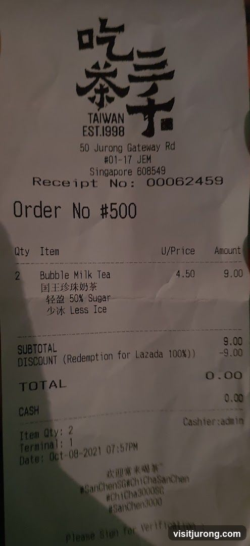 Receipt
