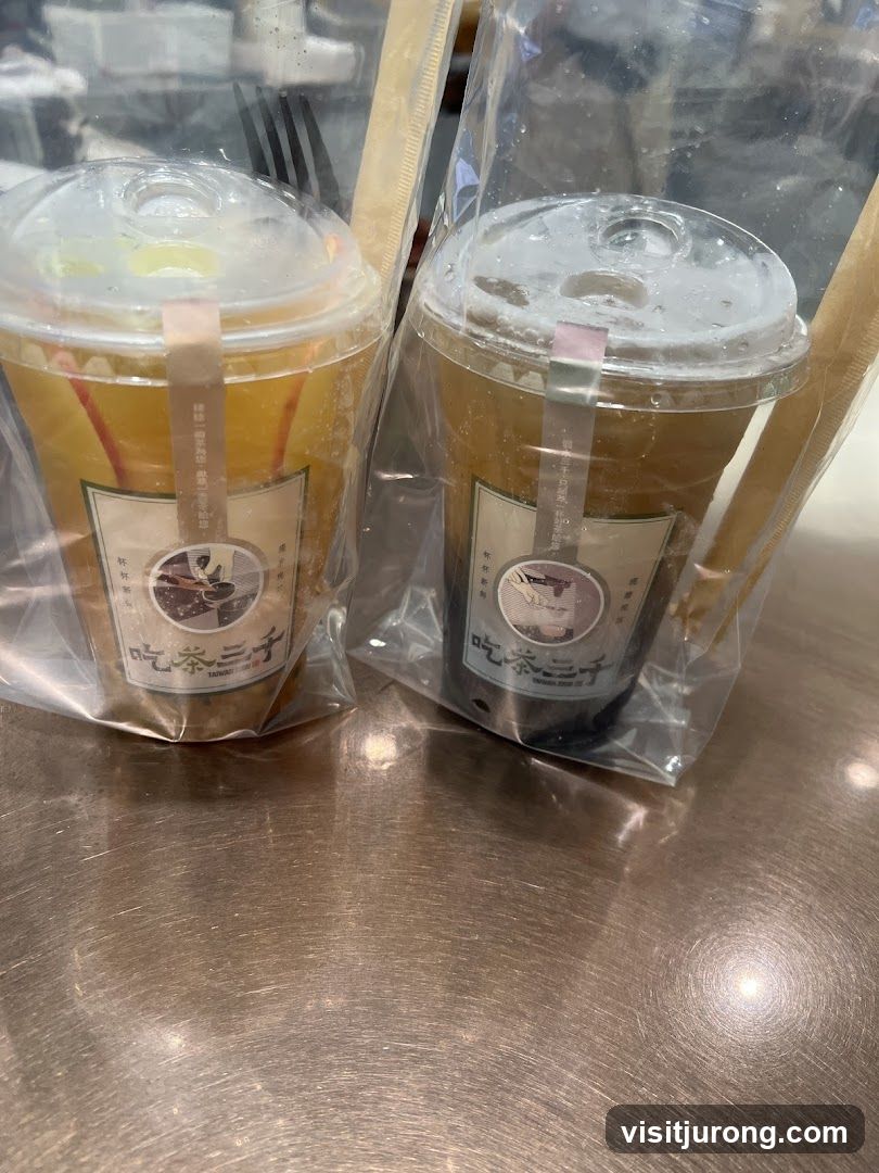Two Bubble Teas