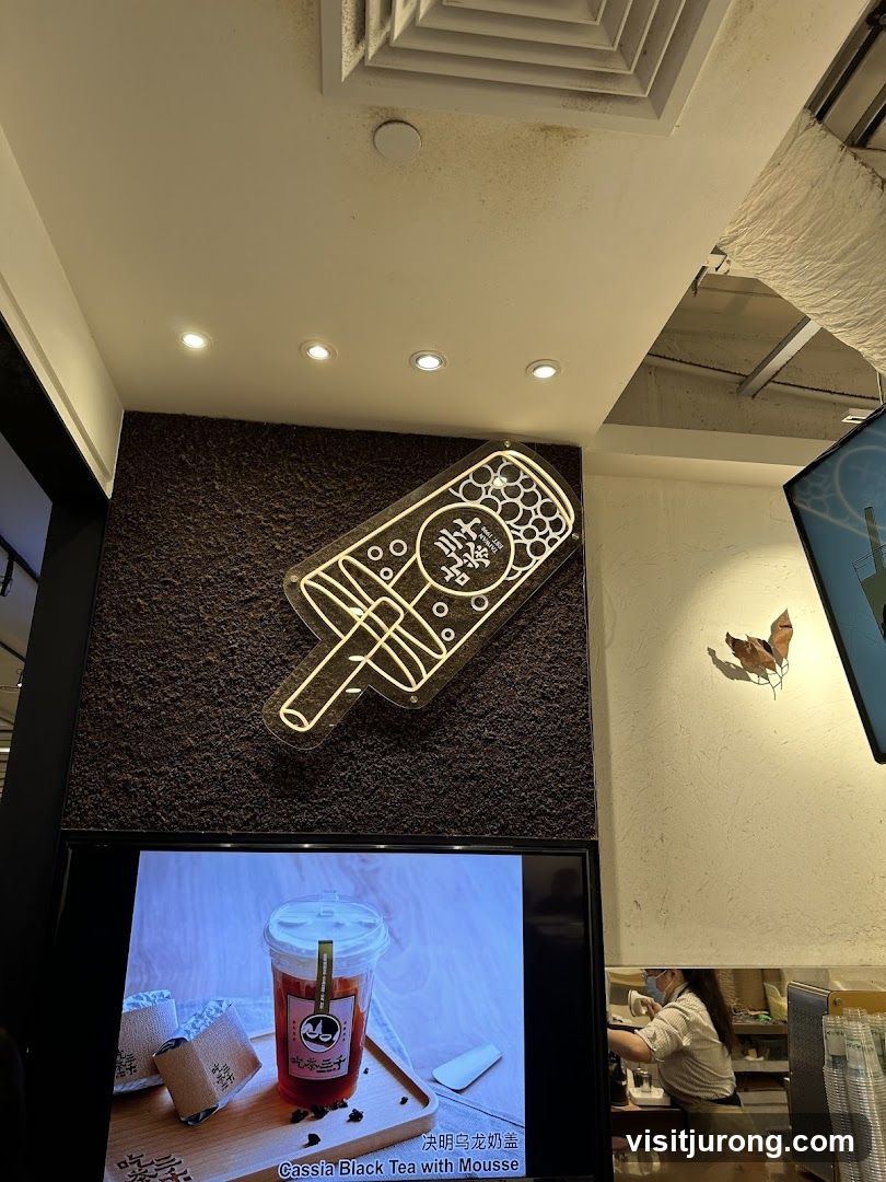 Bubble Tea Shop Interior