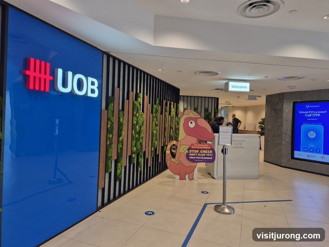 UOB Bank Entrance