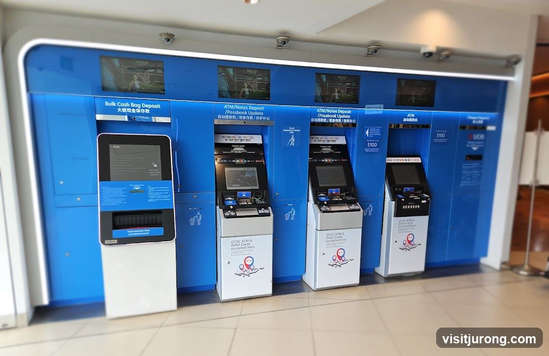 Bank ATMs and Deposit Machines
