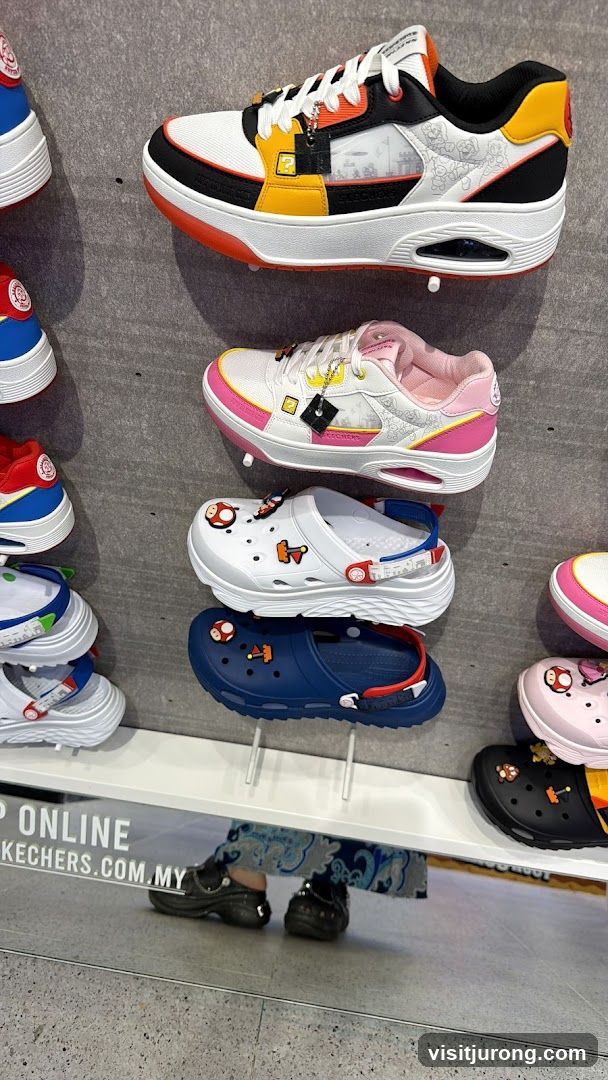 Skechers Shoes Display