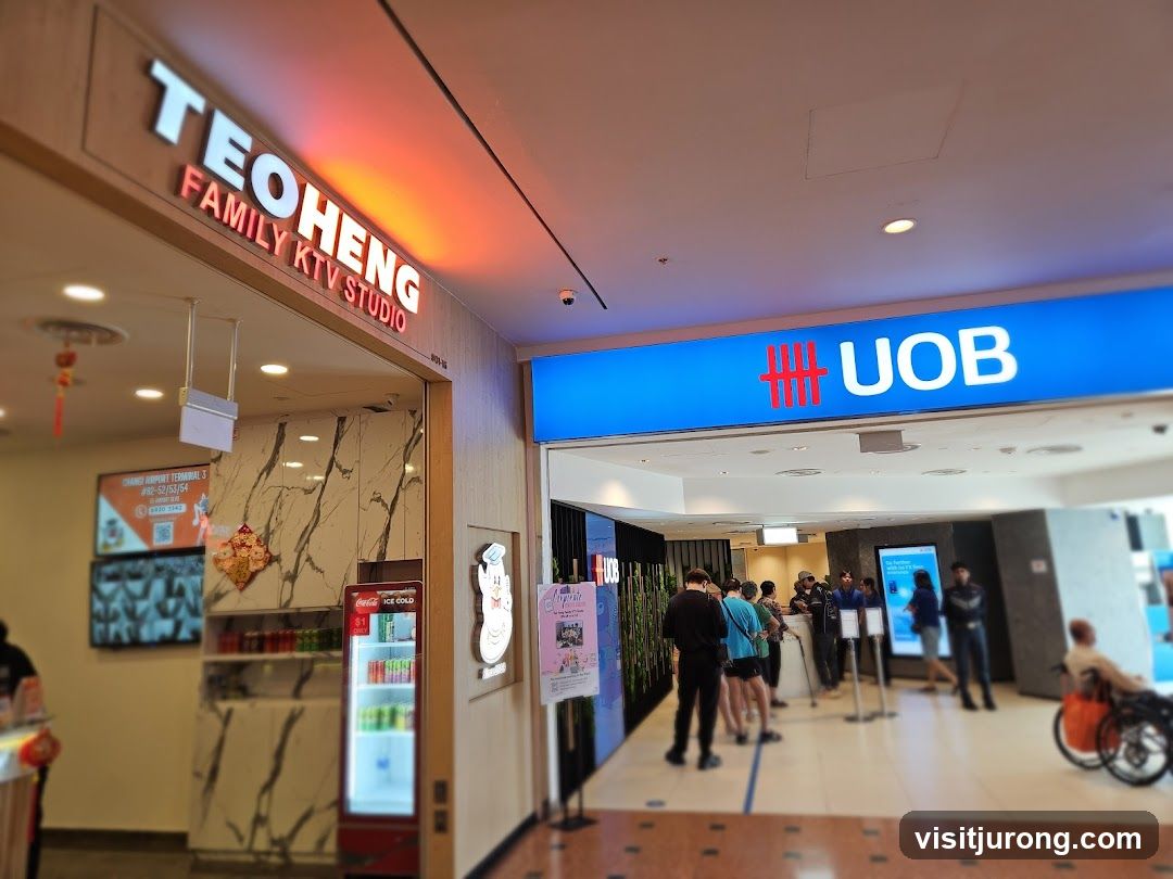 KTV Studio and Bank Entrance