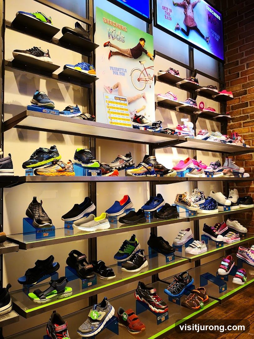 Skechers Kids Shoe Display